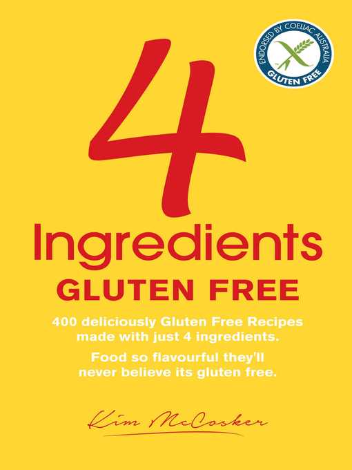 Cover image for 4 Ingredients Gluten Free